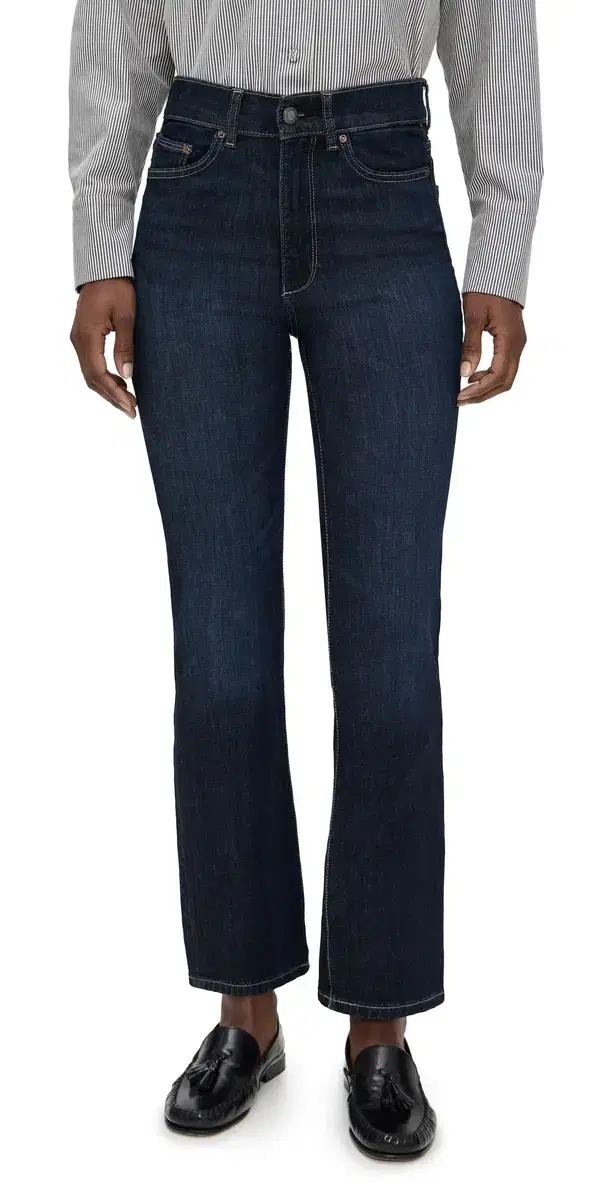 Halle Straight High Rise Instasculpt Jeans Crescent Harbor (DL Ultimate)