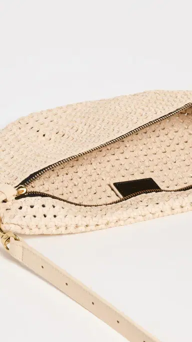 Clare V. Clare V. Grande Fanny Cream Rattan One Size | Thumbnail 6 Clare V. Clare V. Grande Fanny Cream Rattan One Size | Thumbnail 6