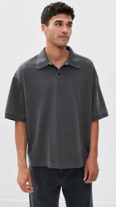 AGOLDE Curren Polo Shirt Connection | Thumbnail 2