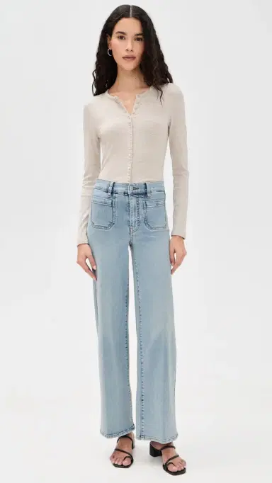Frame Le Slim Palazzo Modernist Pocket Jeans Tribute 33 | Thumbnail 5