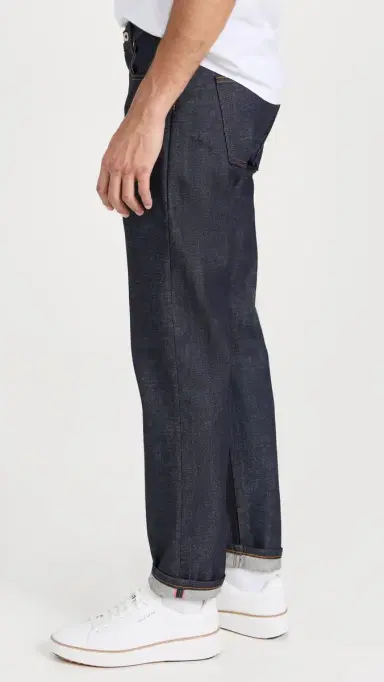 Naked & Famous Denim Easy Guy Dirty Fade Selvedge Jeans | Thumbnail 4