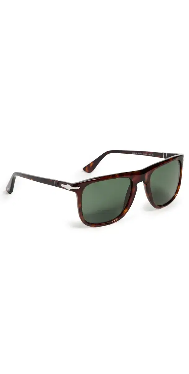 Officine Pilot Sunglasses Havana/Green One Size