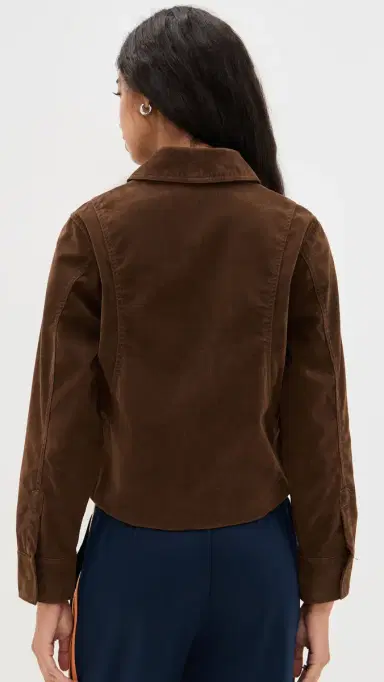 Bailey Rose Faux Suede Jacket Chocolate | Thumbnail 3 Bailey Rose Faux Suede Jacket Chocolate | Thumbnail 3