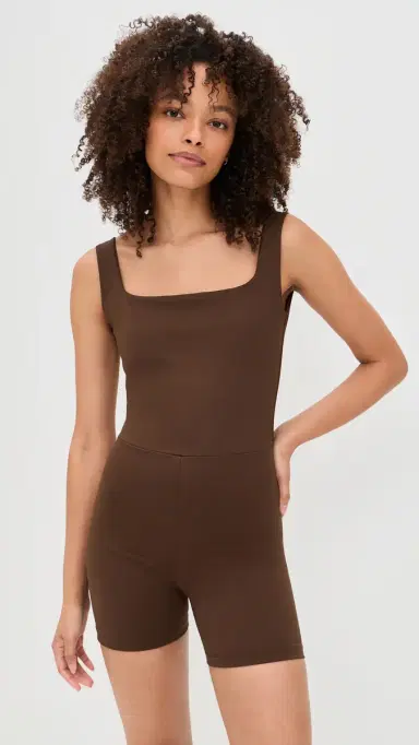 Port de Bras Nova Romper Dark Chocolate S | Thumbnail 2