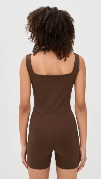 Port de Bras Nova Romper Dark Chocolate S | Thumbnail 3