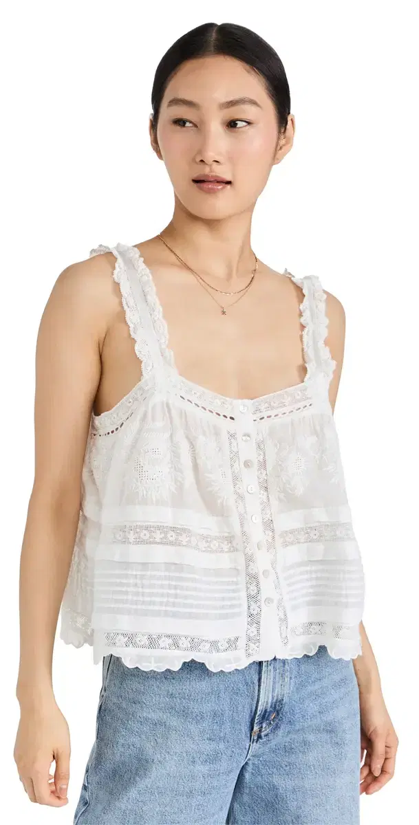 Sully Top White