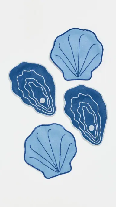 Piecework Puzzles Shell Napkins | Thumbnail 5