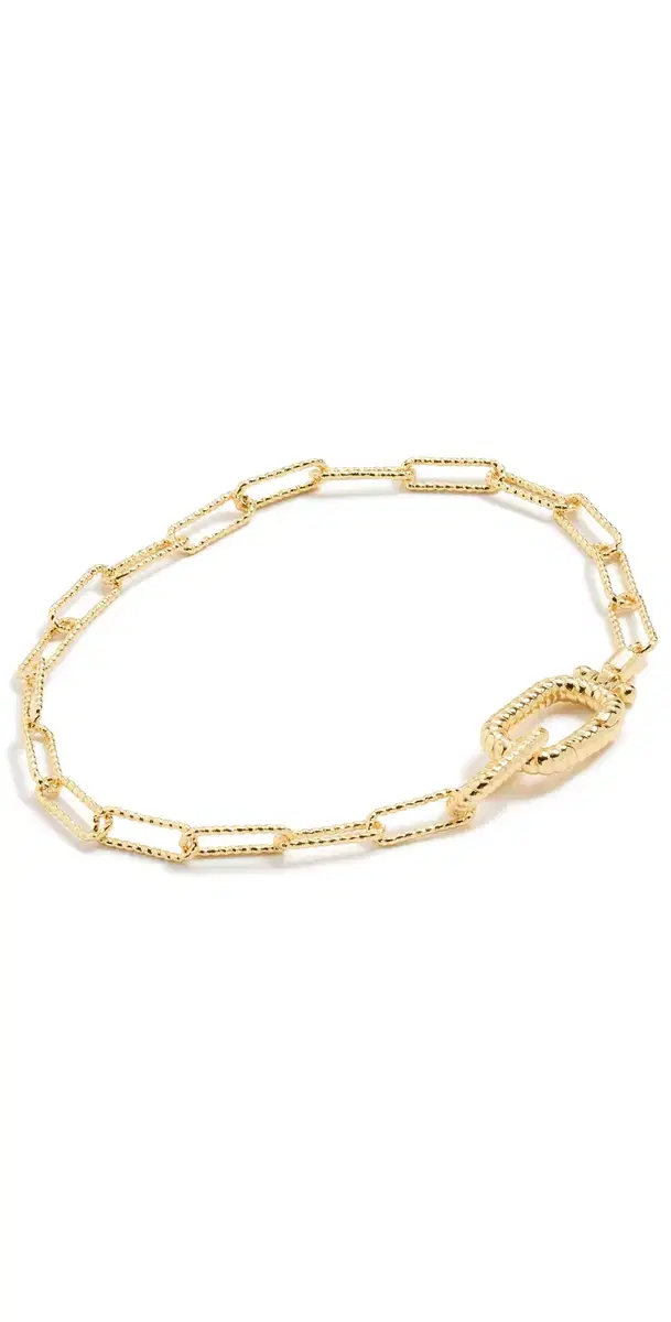 Crew Link Bracelet Gold Plated One Size