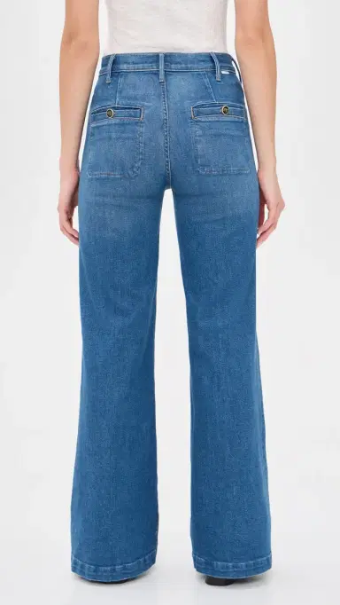 Mother Stashed Hustler Roller Sneak Jeans Whisk Me Away 28 | Thumbnail 3