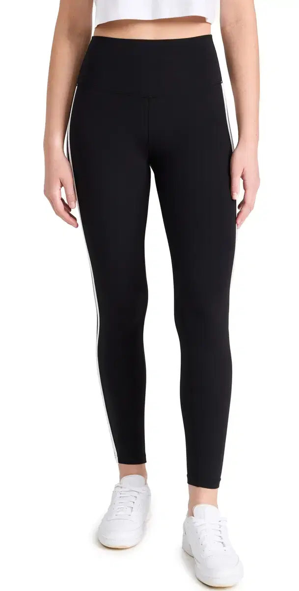 Ella High Waist Airweight 7/8 eggings Black/White