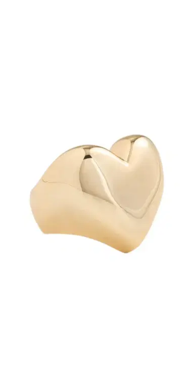 Jennifer Fisher Puffy Heart Ring Yellow Gold | Thumbnail 1