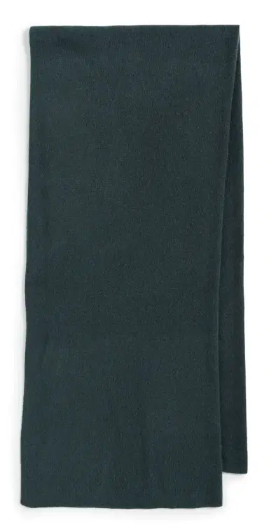 White + Warren Cashmere Travel Wrap Juniper Green One Size | Thumbnail 1