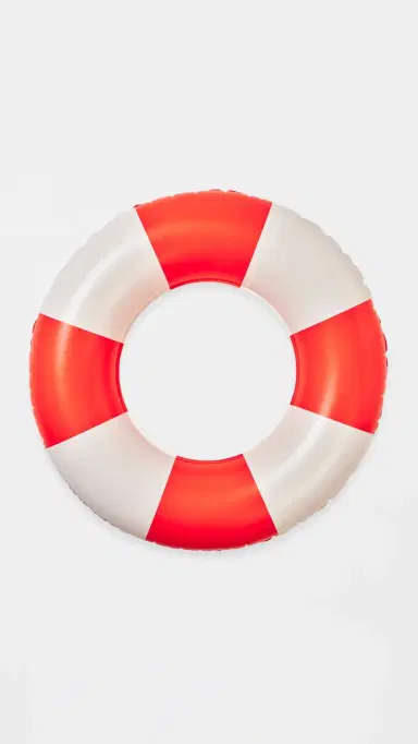 Sunnylife Slim Tube Pool Ring Tomato | Thumbnail 2 Sunnylife Slim Tube Pool Ring Tomato | Thumbnail 2