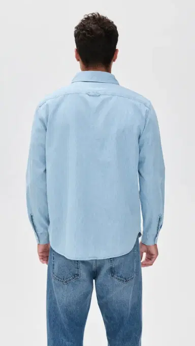 Knickerbocker Pacific Denim Shirt Light Wash Indigo L | Thumbnail 3 Knickerbocker Pacific Denim Shirt Light Wash Indigo L | Thumbnail 3