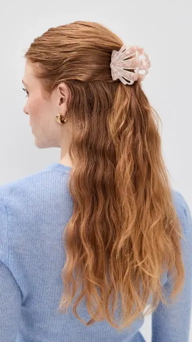 Zimmermann Shell Clasp Blush/ One Size | Thumbnail 3