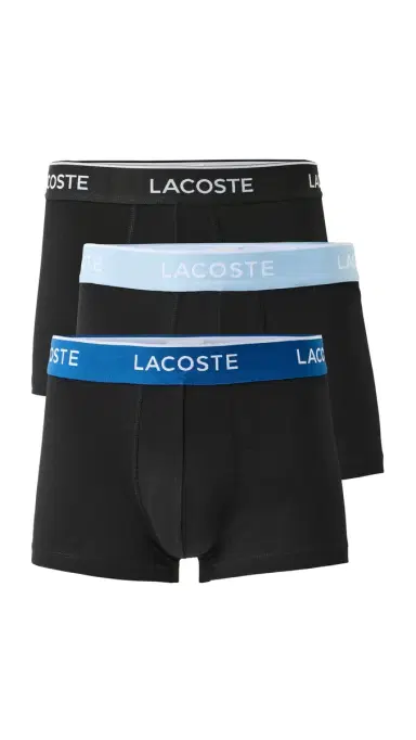 Lacoste Cotton Stretch Jersey Trunks 3 Pack ulti | Thumbnail 5