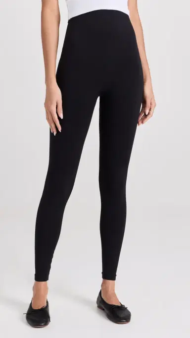 Spanx High Waisted Look At Me Now 7/8 Leggings Very Black S | Thumbnail 2