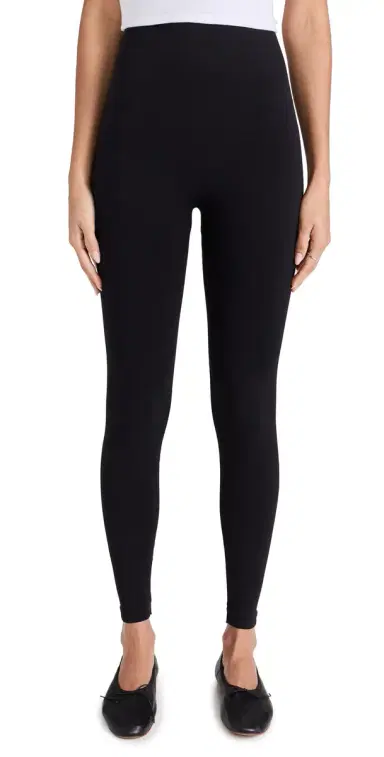 Spanx High Waisted Look At Me Now 7/8 Leggings Very Black S | Thumbnail 1