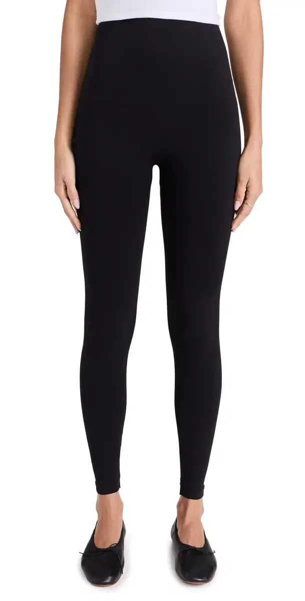 SPANX High Waisted ook at Me Now Ankle eggings Very Black