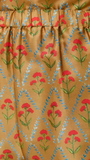 La Maregold Nicole Pants attice Floral Khaki | Thumbnail 6 La Maregold Nicole Pants attice Floral Khaki | Thumbnail 6