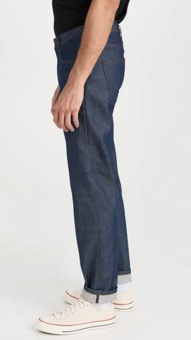 Naked & Famous Denim Easy Guy Natural Indigo Selvedge Jeans Natural Indigo 32 | Thumbnail 4