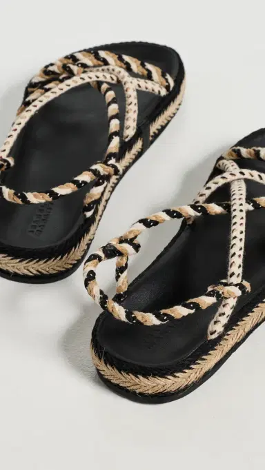 Isabel Marant Kitza Sandals Multicolor Black | Thumbnail 4