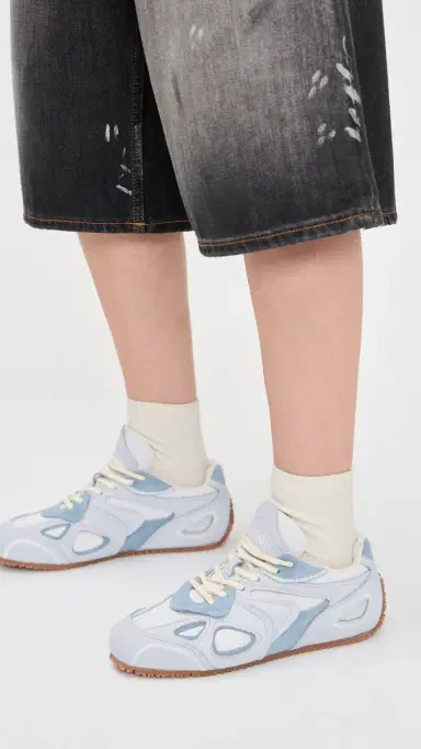 Axel Arigato Slow Runner Sneakers Blue/Gum | Thumbnail 3