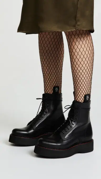R13 Platform Combat Boots | Thumbnail 3