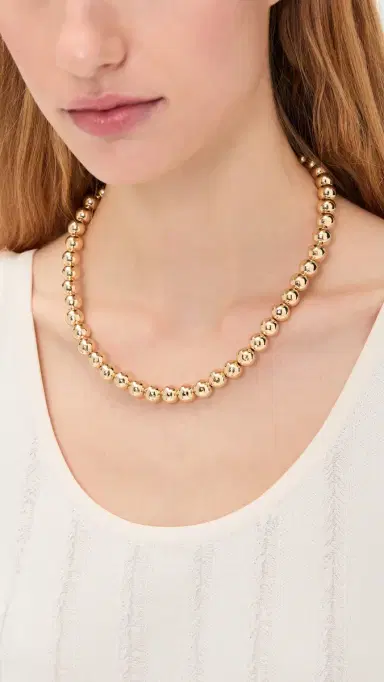 Maison Irem Donna Necklace Gold One Size | Thumbnail 3