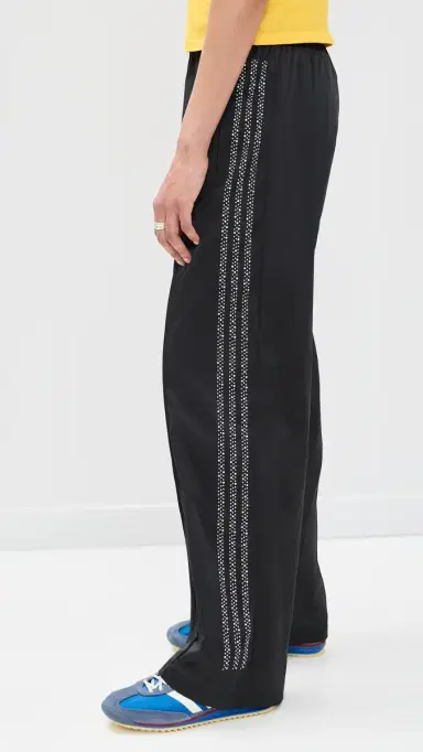 adidas Originals Pearl Firebird Loose Track Pants Black | Thumbnail 4 adidas Originals Pearl Firebird Loose Track Pants Black | Thumbnail 4