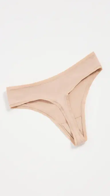 Natori Bliss Bare Cotton Thong 3 Pack Black/Black/Café | Thumbnail 6 Natori Bliss Bare Cotton Thong 3 Pack Black/Black/Café | Thumbnail 6