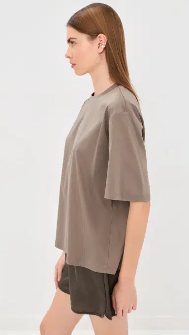 RÓHE Oversized Cotton Silk T-Shirt | Thumbnail 4 RÓHE Oversized Cotton Silk T-Shirt | Thumbnail 4