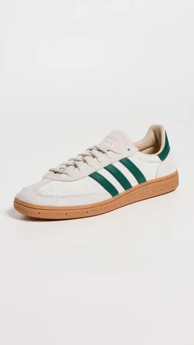 Adidas Handball Spezial Sneakers Off White/Collegiate Green/Gum 9 | Thumbnail 2