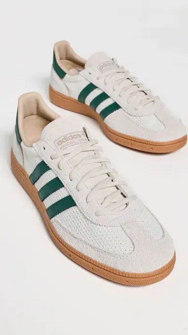 Adidas Handball Spezial Sneakers Off White/Collegiate Green/Gum 9 | Thumbnail 3