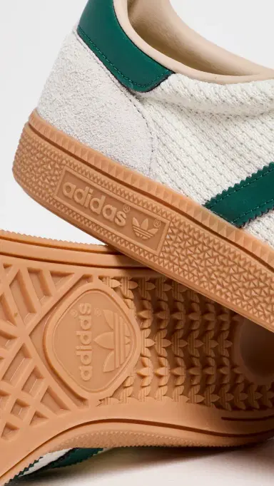 Adidas Handball Spezial Sneakers Off White/Collegiate Green/Gum 9 | Thumbnail 5