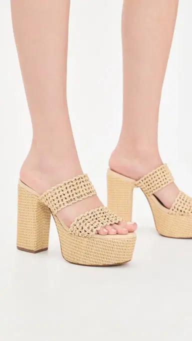 Schutz Aberdeen Sandals Natural | Thumbnail 3 Schutz Aberdeen Sandals Natural | Thumbnail 3