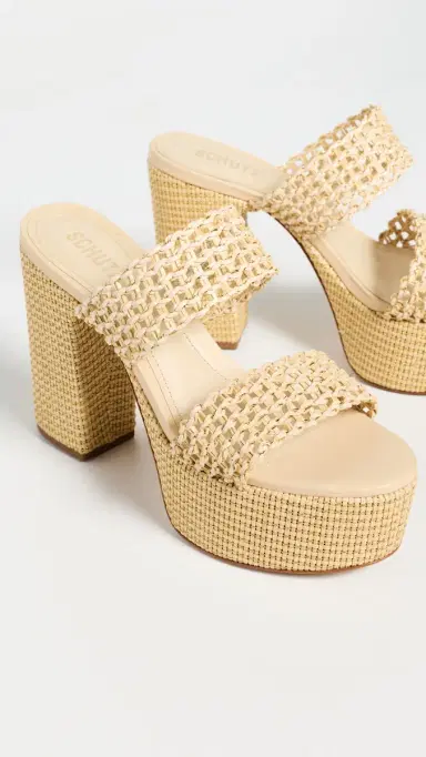 Schutz Aberdeen Sandals Natural | Thumbnail 5 Schutz Aberdeen Sandals Natural | Thumbnail 5