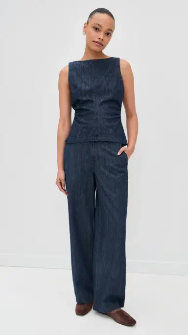 Madewell The Zoe Relaxed Straight Denim Pants Light Rinse 0 | Thumbnail 5 Madewell The Zoe Relaxed Straight Denim Pants Light Rinse 0 | Thumbnail 5
