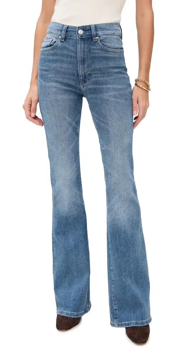 Bridget Bootcut High Rise Instasculpt Jeans Spring Creek (DL Airbrushed)