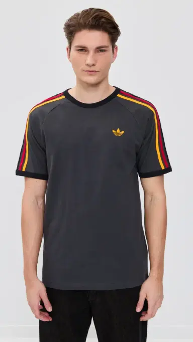 adidas 3s Nations Tee Utility Black/Collegiate Gold | Thumbnail 2 adidas 3s Nations Tee Utility Black/Collegiate Gold | Thumbnail 2