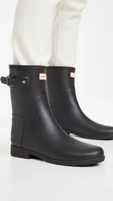 Hunter Boots Refined Short Matte Boots | Thumbnail 4