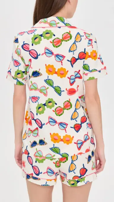BedHead PJs Short Sleeve Shorty Pajama Set Made In The Shade M | Thumbnail 3