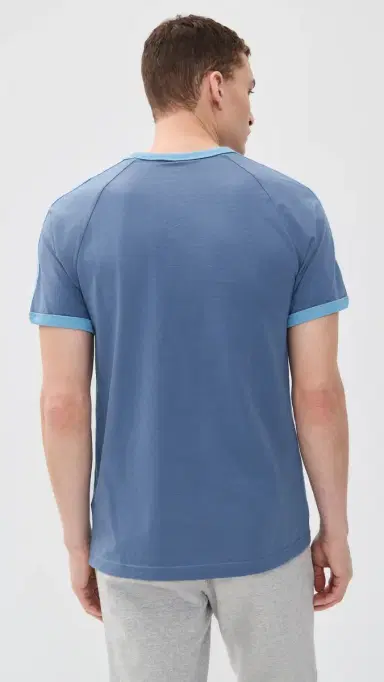 adidas 3 Nations Tee Crew Blue/Light Blue/White | Thumbnail 3