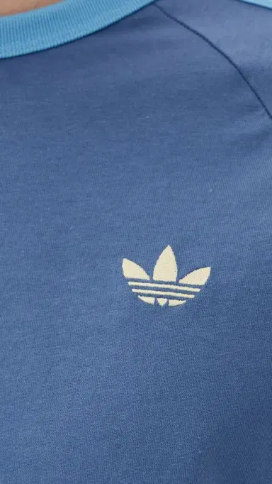 adidas 3 Nations Tee Crew Blue/Light Blue/White | Thumbnail 6