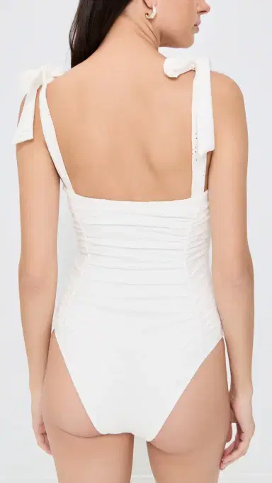 MINKPINK Pippa Broderie One Piece White | Thumbnail 3