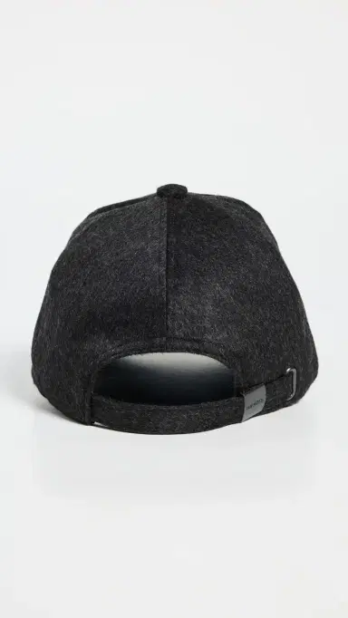 Vince Cashmere Baseball Cap H. Charcoal | Thumbnail 3