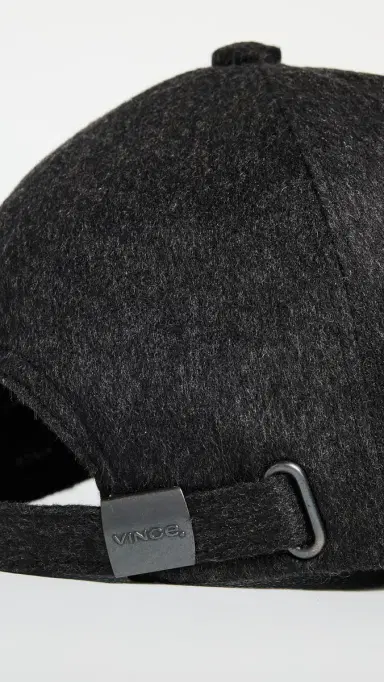 Vince Cashmere Baseball Cap H. Charcoal | Thumbnail 4
