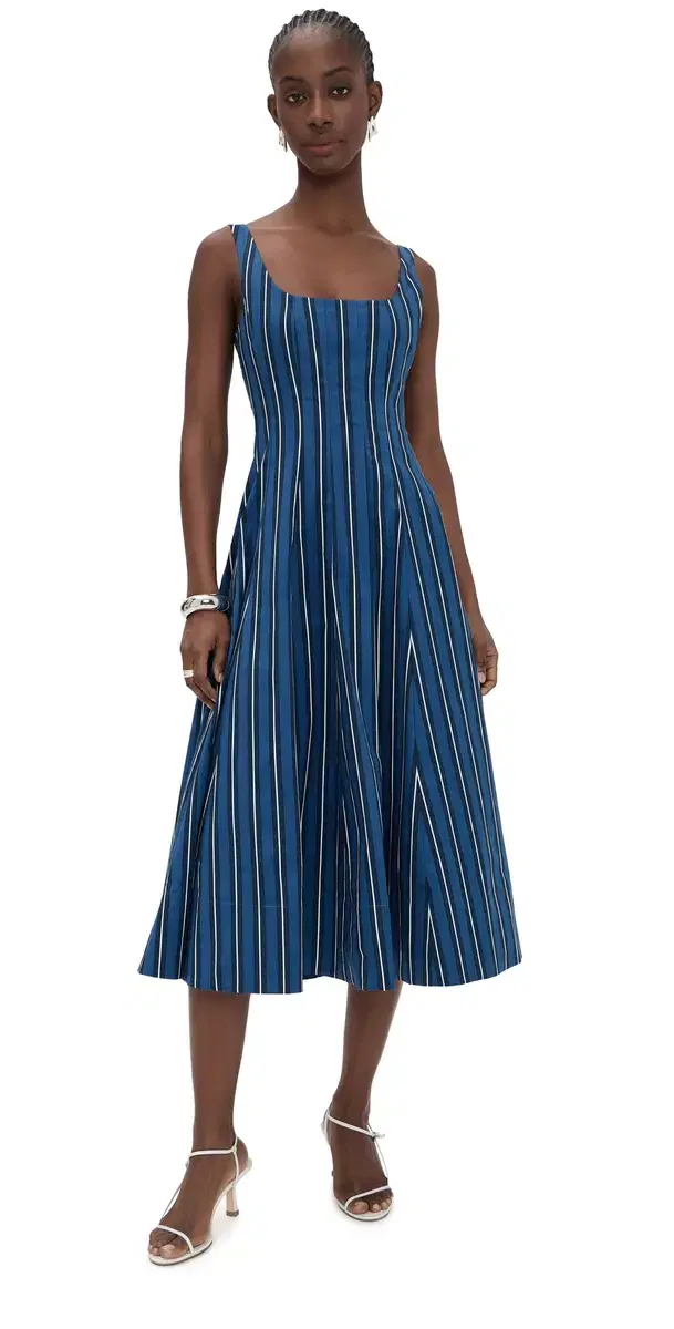 Wells Dress Echo Stripe