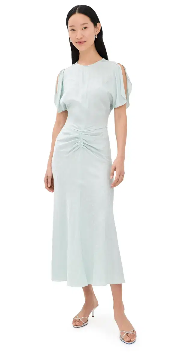 Bela Midi Dress Aquamarine