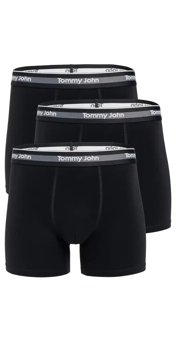 Comfort icro 4 Boxer Briefs 3 Pack Black